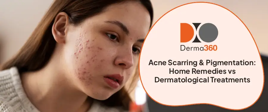 Acne Scarring & Pigmentation: Home Remedies vs Dermatological Treatments