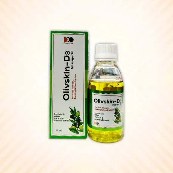 OLIVSKIN-D3 Massage Oil