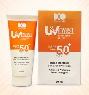 UVTWIST SPF 50+ SUNSCREEN LOTION 50ml
